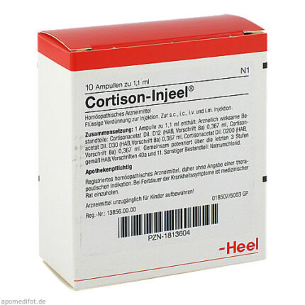 CORTISON INJ HOM ALL,10 ампул